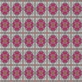 thumbnail image 1 of Ahgly Company Indoor Square Patterned Dark Raspberry Purple Novelty Area Rugs, 7' Square, 1 of 6