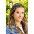 thumbnail image 3 of Motique Accessories 1 inch Vegan Leather Headband for Women and Girls (Navy), 3 of 6
