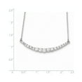 thumbnail image 2 of Sterling Silver Cubic Zirconia With 2inch Ext. Necklace - 16 Inch - Measures 52mm Wide, 2 of 2
