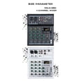 thumbnail image 2 of Professional Digital DJ Mixer Console 4 Channel Audio Mixer with USB Port Supports Bluetooth Connect, 2 of 5