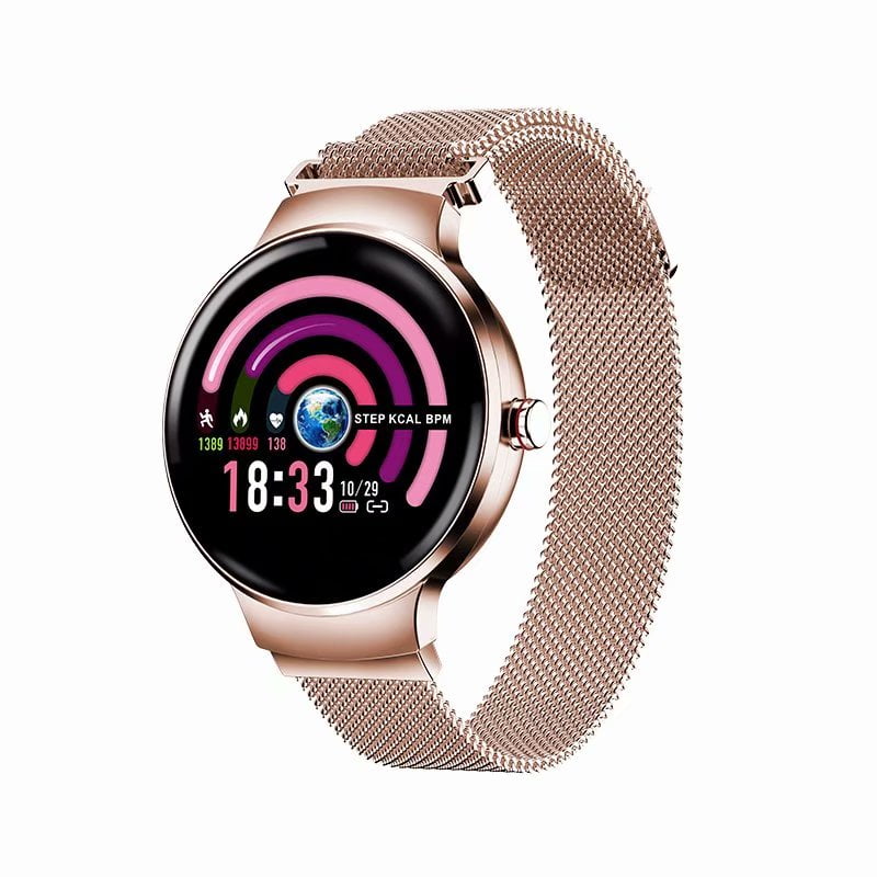 Fashion Smart Bracelet IP67 Waterproof Smart Watch Fitness Physiological Period Monitor Heart Rate Blood Pressure Sleep Monitor Valentine's Day Gift For Android IOS - Walmart.com
