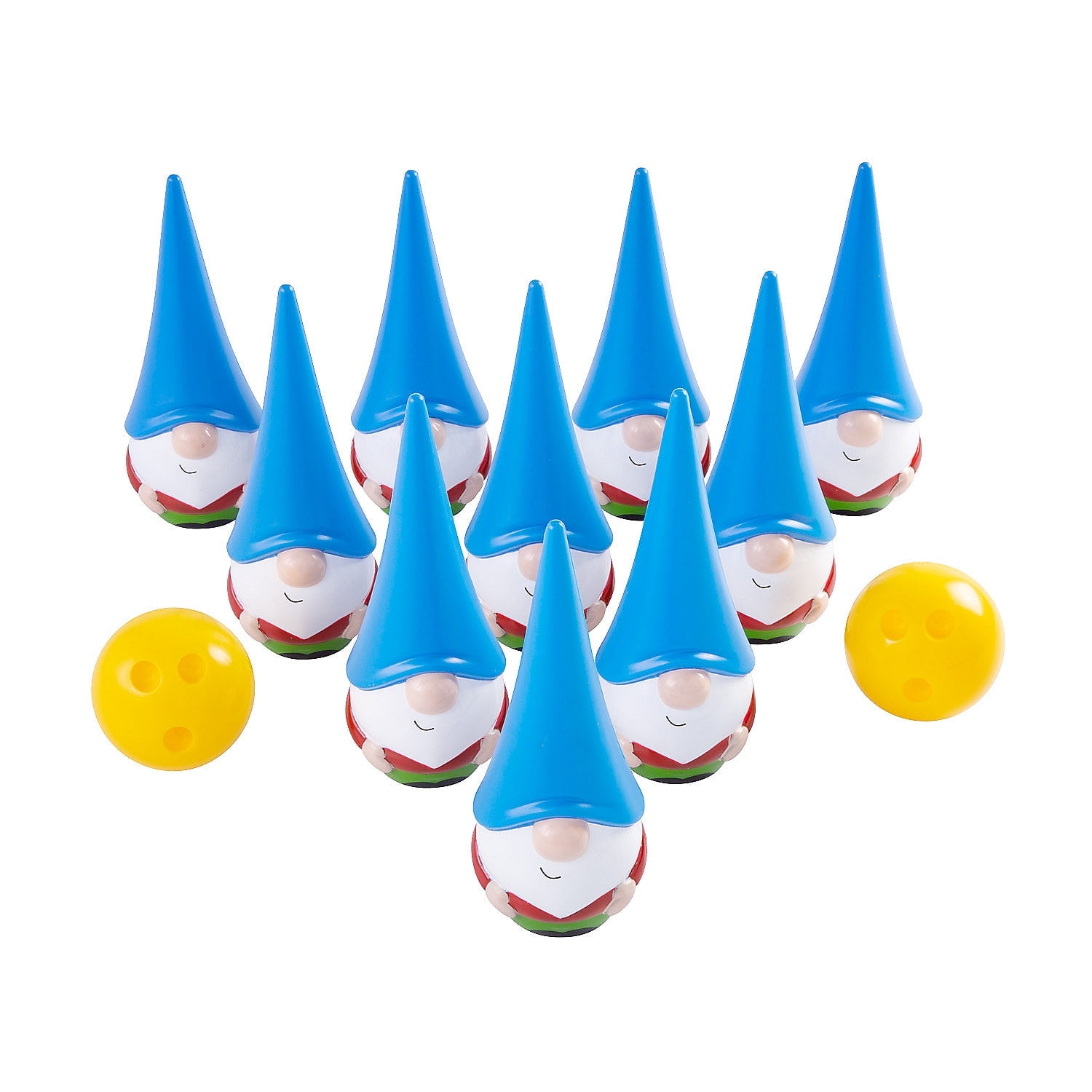 Fun Express Gnome Bowling Set Plastic 12-Piece