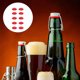 thumbnail image 4 of unbranded 10Ud Gomas Plásticas Rojas Para Sellar De Cerveza Vino Y Refrescos, 4 of 8
