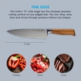 thumbnail image 3 of Cuchillo de chef Messermeister Oliva Elite Stealth 8", 3 of 6