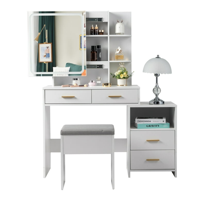 White Makeup Table Nz Saubhaya Makeup