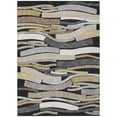 thumbnail image 2 of Addison Rugs Chantille Indoor/Outdoor Transitional Stripes Black Machine Washable Rectangle Rug, 10' x 14', 2 of 8