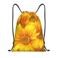 thumbnail image 1 of Xecao 3D Sunflowers Pattern Sports Drawstring Backpack - String Swim Gym Bag with Wet Proof Pocket for Women&Men-Medium, 1 of 6