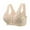 Yellow, variant on JIUKE Front Closure Bras for Women Wireless Full Support Breathable Everyday Bras Seniors Comfortable Push up Bra