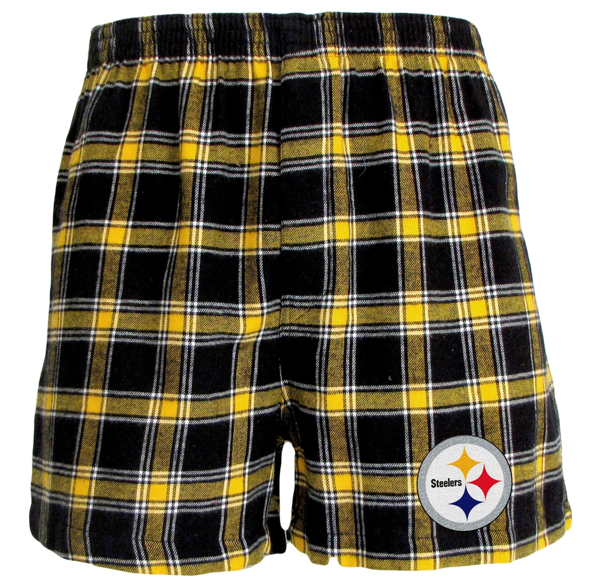 Pittsburgh Steelers NFL "Acclaim" Men's Cotton Flannel Boxer by Concept Sports