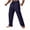 hgg358-Navy, variant on Yaoyar Mens Lightweight Athletic Pants Solid Color Drying Sports Leisure Straight Leg Drawstring Pants Full Length Pants Relaxed-Fit Performance Trousers for Daily