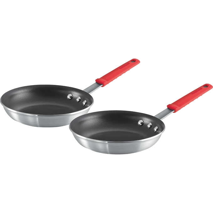 Tramontina Professional 8' Restaurant Fry Pan, Nonstick Aluminum, 2 ct