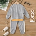 thumbnail image 3 of PatPat Toddler Clothes 2pcs Toddler Boy Avant-garde Letter Pattern Set, 3 of 6