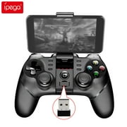 Ipega Gamepad PG-9076 BT 2.4G Wireless Game Console Controller Mobile Trigger Gaming Handle Joystick for Android TV PC P3 Black