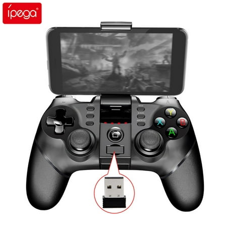 Ipega Gamepad PG-9076 2.4G Wireless Console Controller Mobile Trigger Gaming Handle Joystick for Android TV PC P3 Black