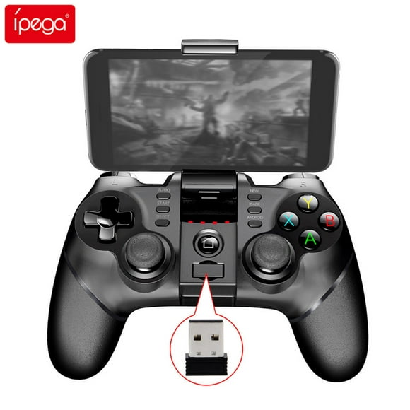 Ipega Gamepad PG-9076 2.4G Sans Fil Console Contrôleur Mobile Déclencheur Manette de Jeu pour Android TV P3 Noir