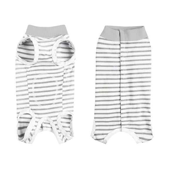Pet Recovery Suit for Post- Care Comfortable Protective Body Wear Alternative to E-Collar for Dogs and Cats