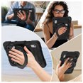 thumbnail image 5 of FJLBDE Case for Lenovo Tab M9 2023 9.0 Inch (TB-310FU/TB-310FX) with 360 Kickstand, Shoulder Strap Carrying Protective Cover, Black, 5 of 6