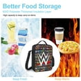 thumbnail image 2 of WWE Lunch Bag, Insulated Lunch Bag for Women Men Lunch Box Container Bag Reusable Lunch Tote Bag for Office, Work, Beach, Travel, Picnic, 2 of 7