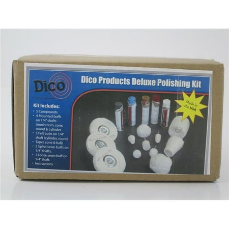 Dico 7500087 Deluxe Buffing Kit - 17 Piece