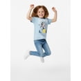 thumbnail image 4 of Disney Snow White Girls Short Sleeve Graphic T-Shirt, Sizes 4-16, 4 of 7