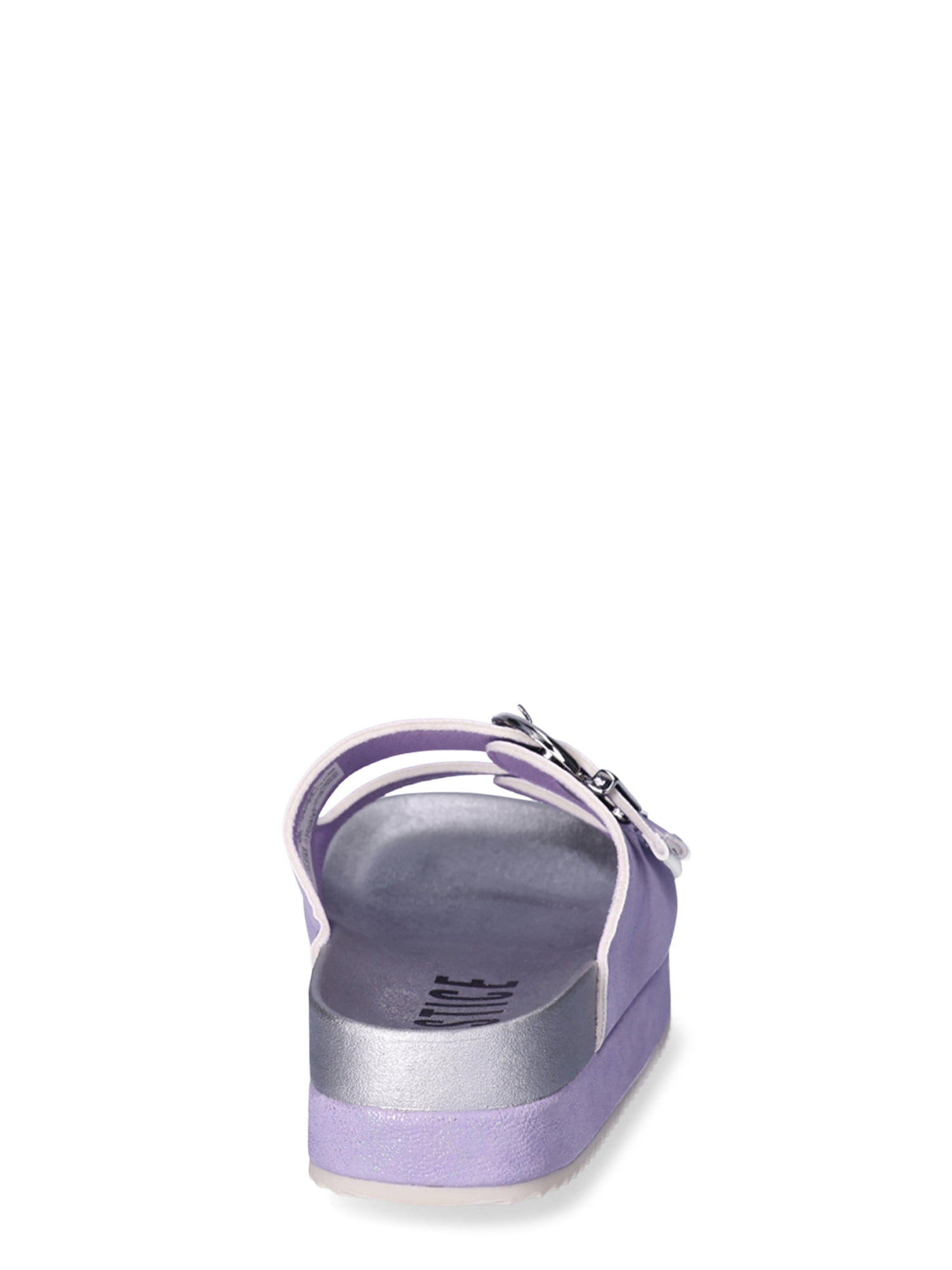 Justice Little and Big Girls Footbed Sandals