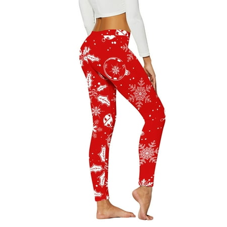 

Womens Cute Pajamas Pants Lace Lingerie Shorts Winter Maternity Clothes Casual Leggings For Women Fashion Christmas Pattern Stretch High Waist Floral Printed Yoga Running Daily Fitness Pants