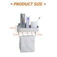 thumbnail image 2 of Adhesive Shower caddy Bathroom Shelf Wall Mount Shower Shelf Holder, 2 of 5