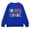 Blue, variant on KAUOD Boys Girls Back to School Crewneck Sweatshirt Kids Fourth Grade Graphic Oversized Pullover Tops Lightweight Long Sleeve Shirt