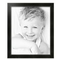 thumbnail image 2 of ArtToFrames 18" x 22" Honors Black with Silver Picture Frame, 18x22 inch Black Wood Poster Frame (WOM-5157), 5 Pack, 2 of 6