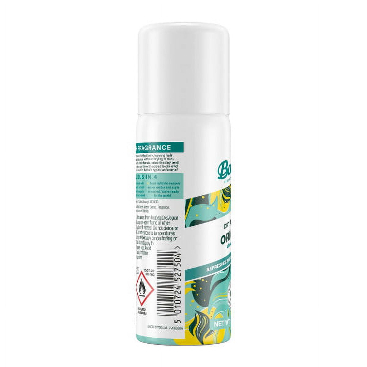 Batiste Dry Mini Shampoo, Original 1.60 oz (Pack of 6)