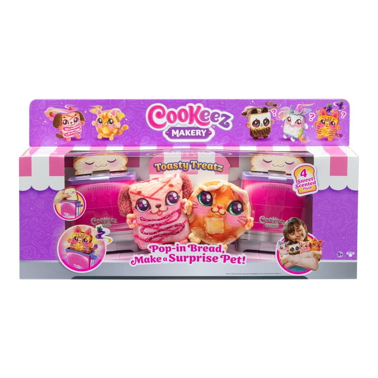 T1 ファンアイテムと豪華WCSお土産セット Cookeez Makery Toasty Treatz Toaster Value Plush Pack with Scented