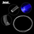 thumbnail image 3 of 1.5m 4.92ft 3mm 0.12" Transparent Universal PMMA Optic Fiber Side Glow Cable for Car, 3 of 6