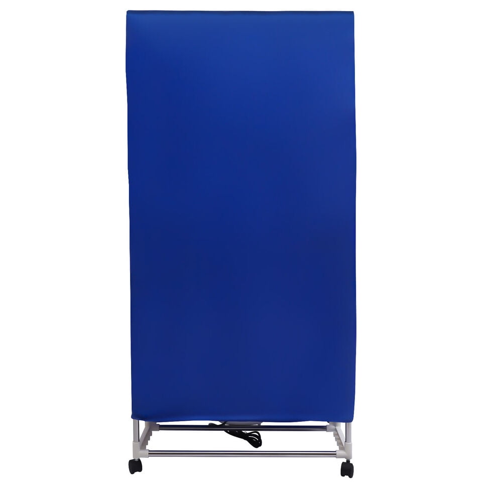 Wuzstar Portable Clothes Dryer, 1500W Folding Electric Clothes Dryer Machine with Timer Remote Control, Laundry Drying Wardrobe