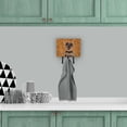 thumbnail image 4 of Carolines Treasures KJ1223TH68 Yorkie Puppy / Yorkshire Terrier Wipe your Paws Leash or Key Holder Triple Hook, 4 of 4