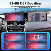 ZWNAV Dual 12.3 inch Touch Screen Android 13 Qualcomm 8 CORE Carplay Car Radio For Mitsubishi ASX 2013-2020 Car GPS Navigation Multimedia