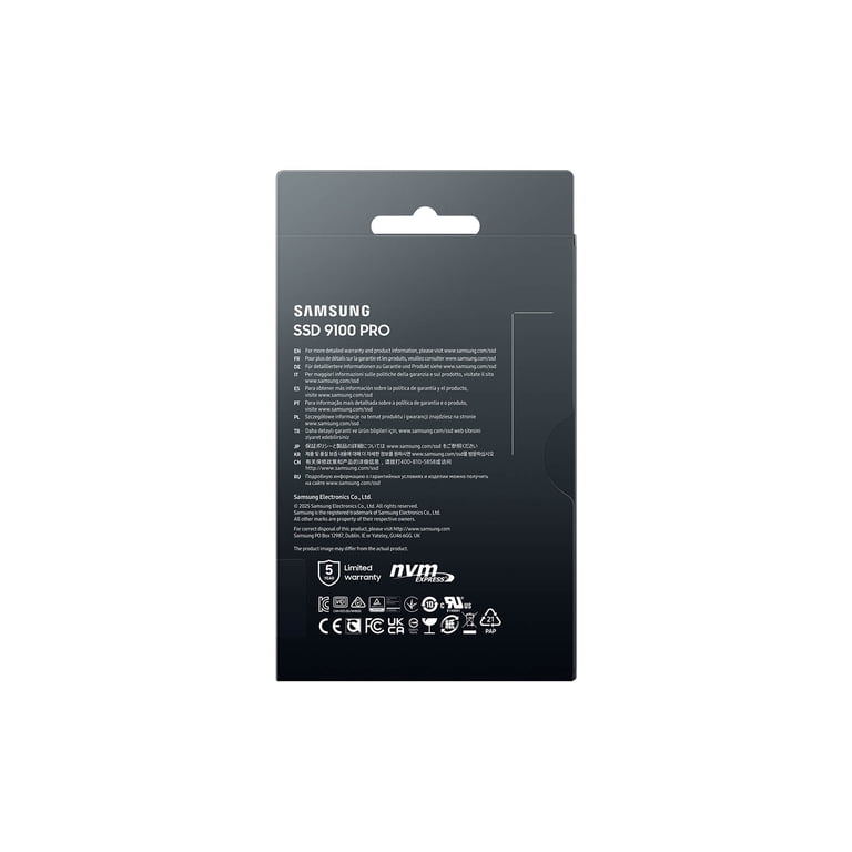Samsung 9100 PRO MZ-VAP4T0 - SSD - encrypted - 4 TB - internal - M
