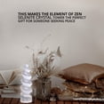 thumbnail image 6 of Himalayan Glow Moroccan Selenite Crystal Tower, Healing Stones & Home Decoration, White - 15 cm, 6 of 10