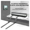 thumbnail image 4 of U-340S Household Plastic Sealing Machine Small Photo Laminating Machine Office Photo Photo Cold Laminating Machine 300mm/Min, 4 of 6