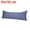Gray, variant on Unique Bargains Solid Print Woven Pillowcases, Body Pillow, Blue
