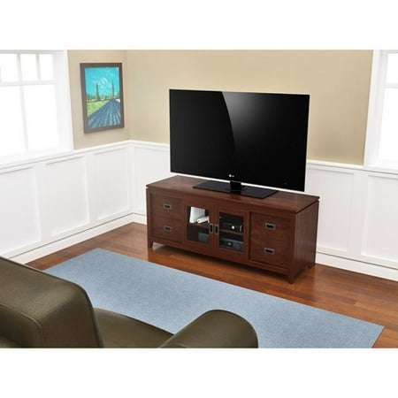 Tenley TV Stand, For TV’s Up to 70″, Wood, Rich Cherry Tenley TV Stand, For TV’s Up to 70″, Wood, Rich Cherry