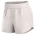 thumbnail image 2 of Women's Fanatics White Alabama Crimson Tide Studio Woven Vibe Shorts, 2 of 3