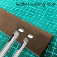 thumbnail image 3 of 5Pcs Hollow Hole Punch Set Oval Shape Leather Hollow Hole Punch Cutter for Leather Working (4X6mm,4X7mm,4X8mm,4X10mm,4X12mm), 3 of 4