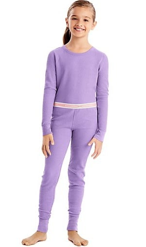 girls thermal underwear