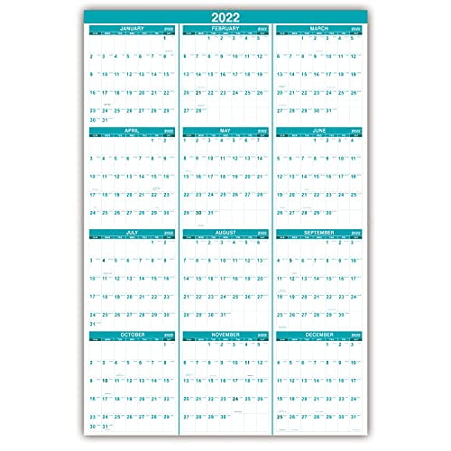Julian Date Calendar 2022 2022 Yearly Wall Calendar - 2022 Wall Calendar With Julian Date, Jan 2022 -  Dec 2022, One Page For Organizing, Premium Thick Paper, Vertical, Gift  Pocket, 34.8" X 22.8" (Open) - Walmart.com