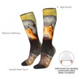 thumbnail image 6 of Cauagu Colorful Painted Duck Print Women's Men's Ankle Socks 1-pack Casual Athletic Socks for Unisex Adult Moisture-Wicking Socks for Daily Wear/Running/Sport, 6 of 8