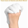 thumbnail image 3 of Cotton Gloves, 30 Pcs White Cotton Gloves For Eczema, Washable Shrink Resistant, 3 of 5