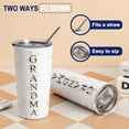 thumbnail image 3 of Gifts for Grandma- Best Grandma Stainless Steel Tumbler- Cute Grandma''s Mother''s Day Birthday Christmas Gifts- Gift for Grammy, Grandmothers, Grandmom from Grandchild Grandson Granddaughter, 3 of 6