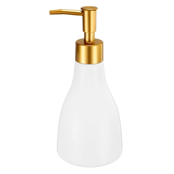 1Pcs 9.5 Oz Soap Dispenser Hand and Dish Soap Dispenser for Kitchen Matte White