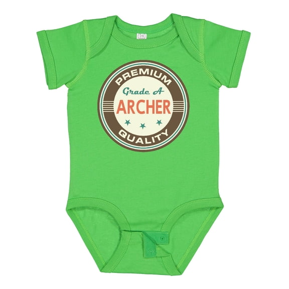 Inktastic Archer Premium Vintage Boys or Girls Baby Bodysuit