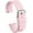 Pink, variant on Silicone Watch Band Soft Rubber Replacement Strap with Stainless Steel Buckle for Men Women Pink 22mm